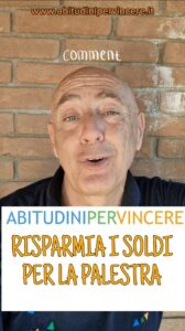 RISPARMIA I SOLDI PER LA PALESTRA